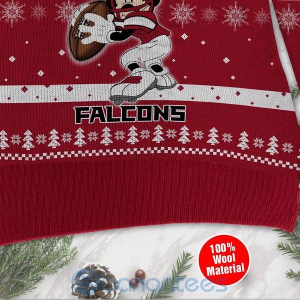Atlanta Falcons Mickey Mouse Funny Ugly Christmas 3D Sweater Product Photo