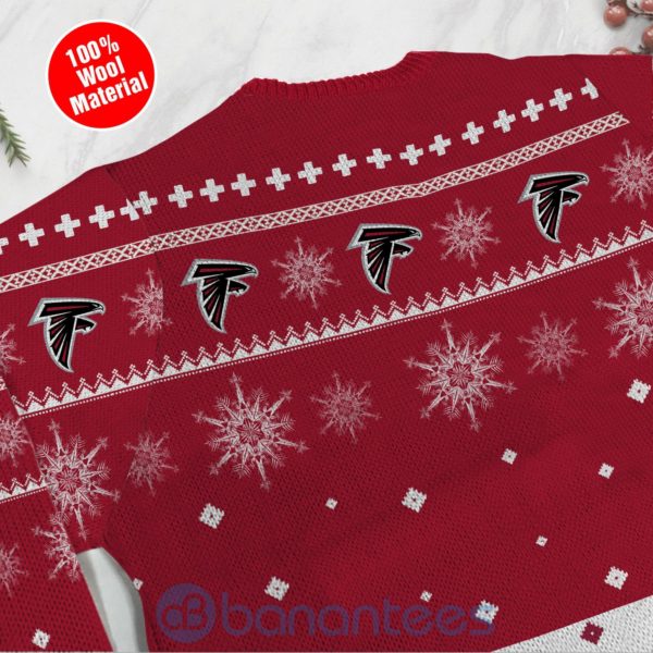 Atlanta Falcons Mickey Mouse Funny Ugly Christmas 3D Sweater Product Photo
