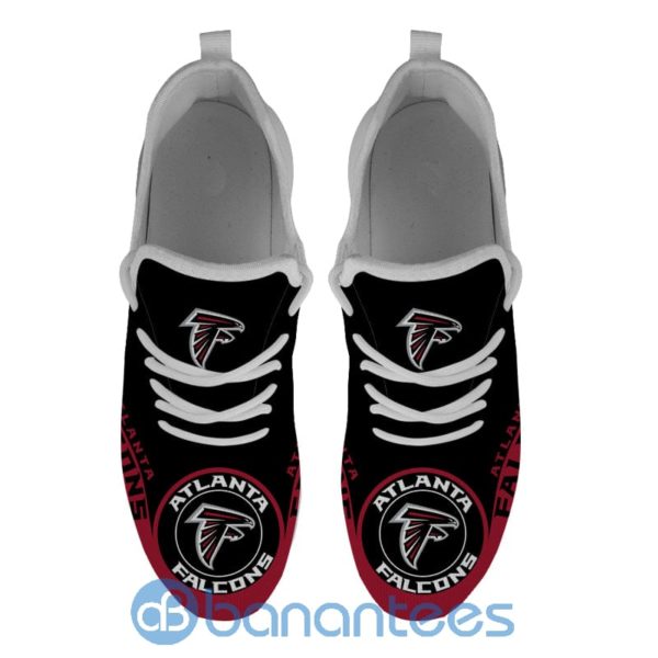 Atlanta Falcons Sneakers Big Logo White Raze Shoes Product Photo