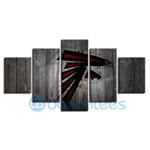 Atlanta Falcons Wall Art Background Wood For Living Room Product Photo