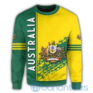 Australia Coat Of Arms Quarter Style All Over Printed 3D Sweatshirt Product Photo