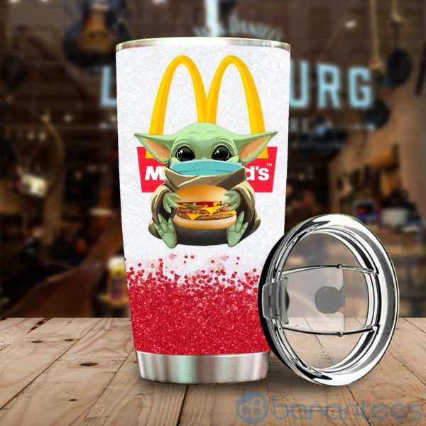 Baby Yoda Hug Hambagar McDonald's Tumbler Product Photo