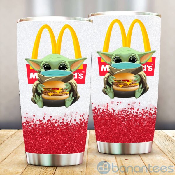Baby Yoda Hug Hambagar McDonald's Tumbler Product Photo