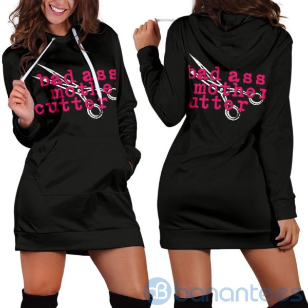 Bad Ass Mother Cutter Hoodie Dress For Women Product Photo