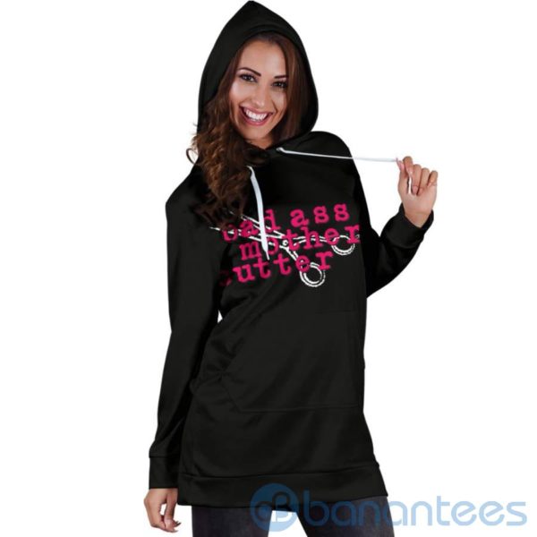 Bad Ass Mother Cutter Hoodie Dress For Women Product Photo