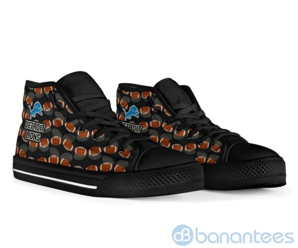 Ball Types Detroit Lions High Top Shoes Product Photo