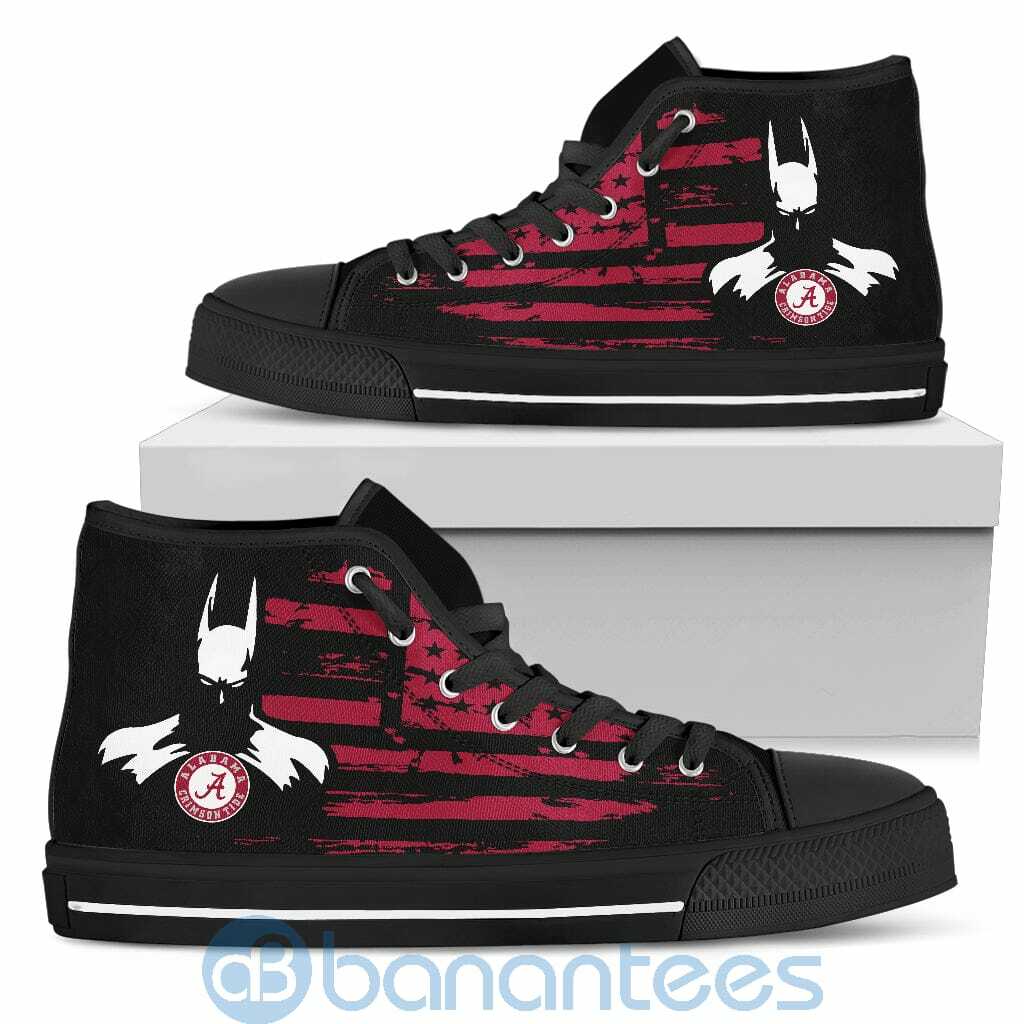 Batman Movie Lover Alabama Crimson Tide High Top Shoes