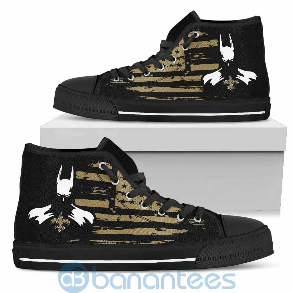 Batman Movie Lover New Orleans Saints High Top Shoes