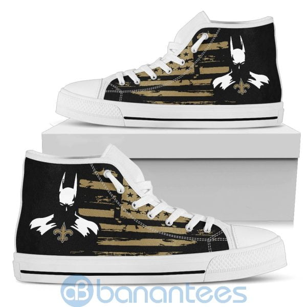 Batman Movie Lover New Orleans Saints High Top Shoes Product Photo