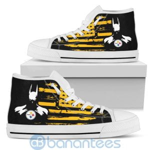 Batman Movie Lover Pittsburgh Steelers High Top Shoes Product Photo