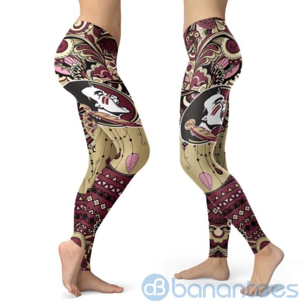 Boho Style Florida State Seminoles Leggings For Women Product Photo