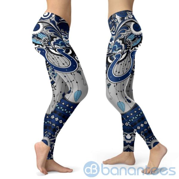 Boho Style Indianapolis Colts Leggings For Women Product Photo