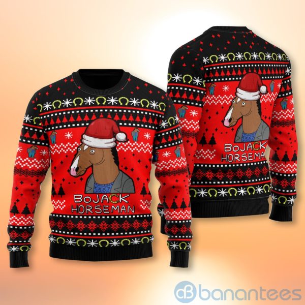 Bojack Horseman Ugly Christmas All Over Printed 3D Shirt Product Photo