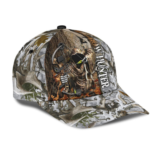 Bow Hunterow Camo All Over Printed 3D Cap Product Photo