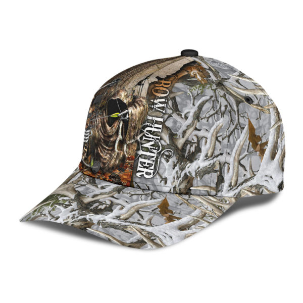 Bow Hunterow Camo All Over Printed 3D Cap Product Photo