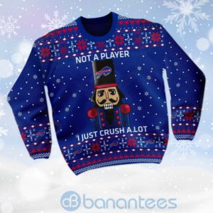 Buffalo Bills I Am Not A Player I Just Crush Alot Ugly Christmas 3D Sweater Product Photo