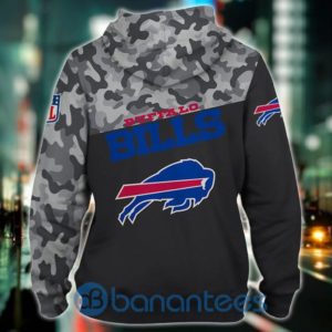 Buffalo Bills Military 3D Hoodie Full Printed Shirt For Fans Product Photo
