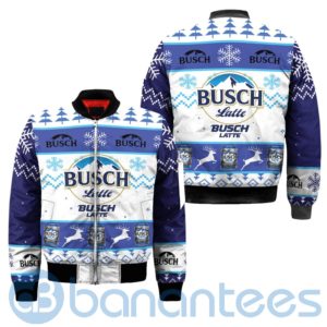 Busch Latte Beer Ugly Christmas All Over Printed 3D Shirt Product Photo