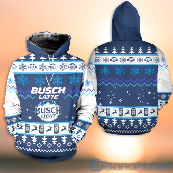 Busch Light Ugly Christmas All Over Printed 3D Shirt Product Photo