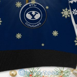 BYU Cougars Team Grinch Ugly Christmas 3D Sweater Product Photo