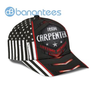 Carpenter Team American Flag All Over Printed 3D Cap Product Photo