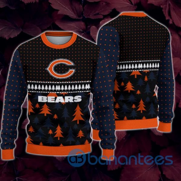 Chicago Bears Christmas All Over Printed 3D Sweatshirt Product Photo