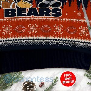 Chicago Bears Disney Donald Duck Mickey Mouse Goofy Custom Name Christmas 3D Sweater Product Photo