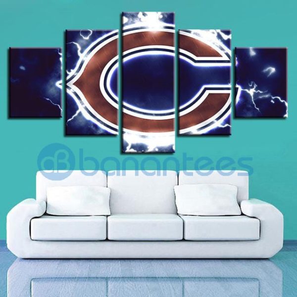 Chicago Bears Wall Art For Living Room Wall Decor Product Photo