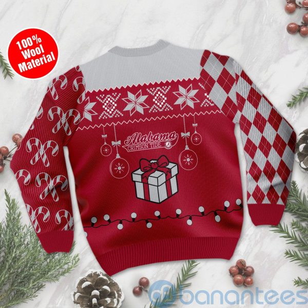 Christmas Gift Alabama Crimson Tide Funny Ugly Christmas 3D Sweater Product Photo