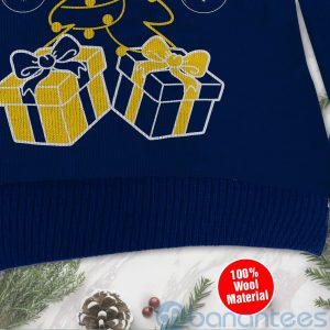 Christmas Gift Michigan Wolverines Funny Ugly Christmas 3D Sweater Product Photo