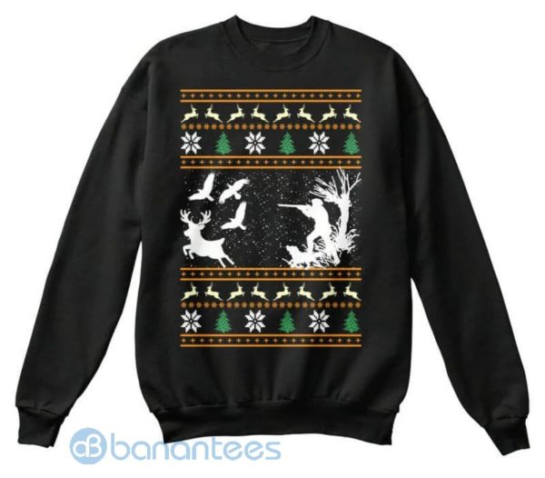Christmas Hunting Graphic Sweatshirt For Men And Women Product Photo