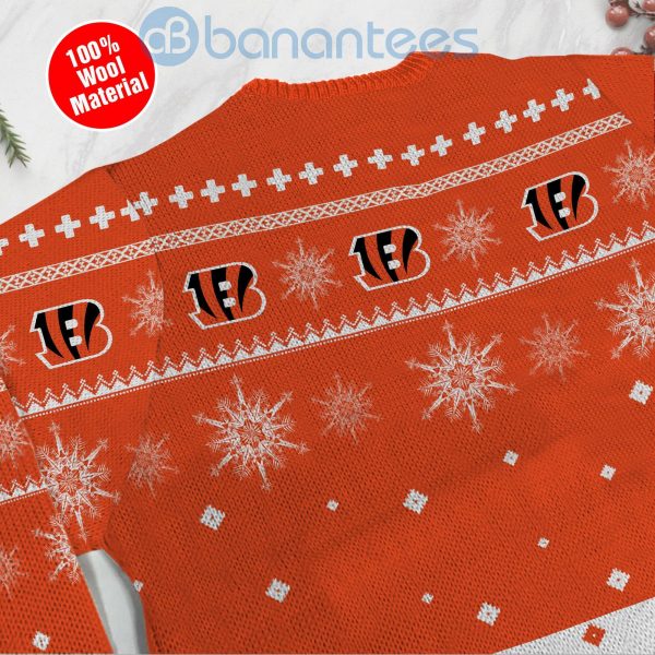 Cincinnati Bengals Mickey Mouse Funny Ugly Christmas 3D Sweater Product Photo