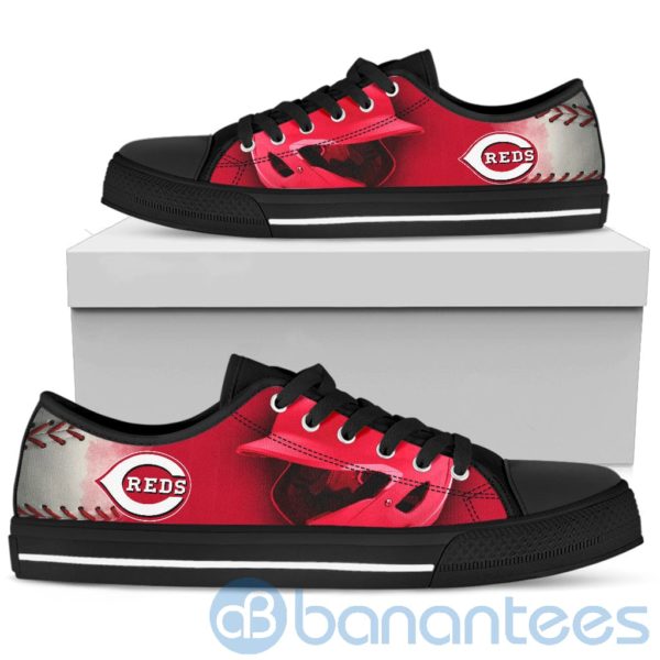 Cincinnati Reds Fans Low Top Shoes Product Photo