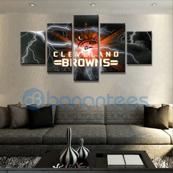 Cleveland Browns Wall Art For Living Room Wall Decor Product Photo