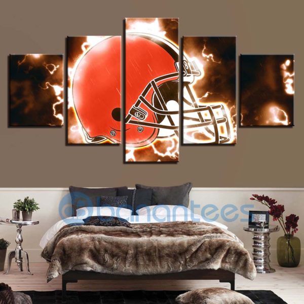 Cleveland Browns Wall Art Thunder For Living Room Wall Decor Product Photo