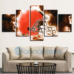 Cleveland Browns Wall Art Thunder For Living Room Wall Decor Product Photo