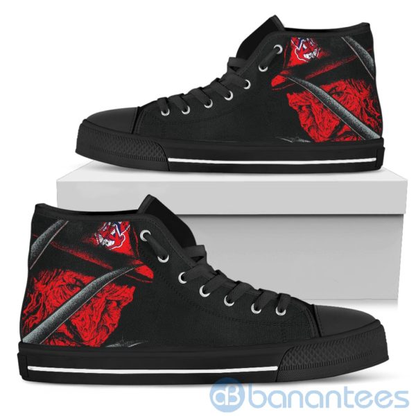 Cleveland Indians Nightmare Freddy High Top Shoes Product Photo