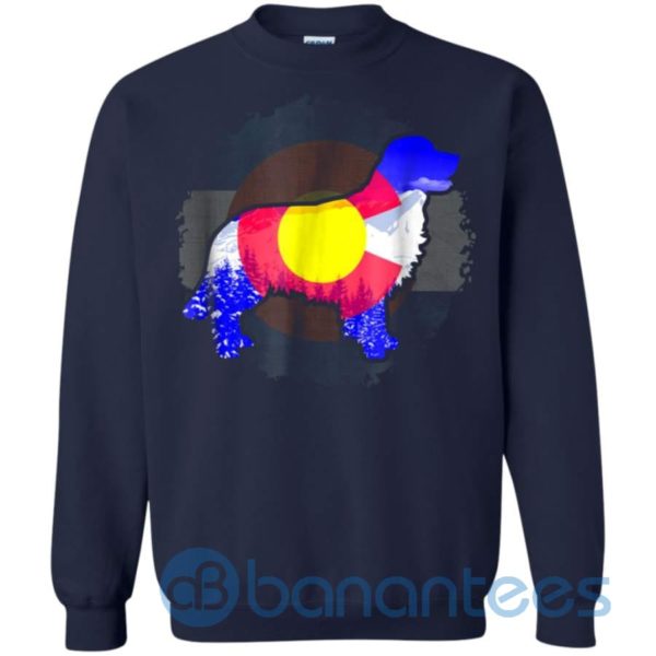 Colorado Golden Retriever funny Sweatshirt Product Photo