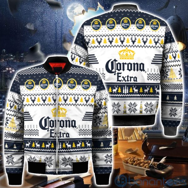 Corona Extra Beer Ugly Christmas All Over Printed 3D Shirt Product Photo