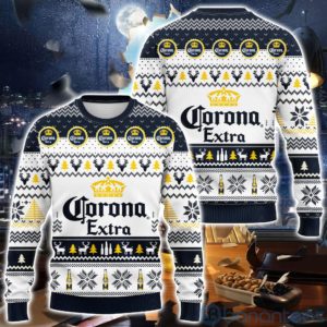 Corona Extra Beer Ugly Christmas All Over Printed 3D Shirt Product Photo