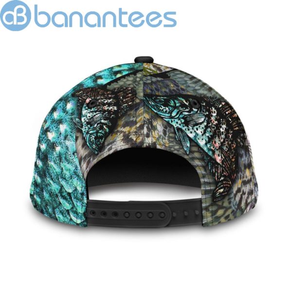 Crappie On Skin Fishing Hat Hook Print Cap Product Photo