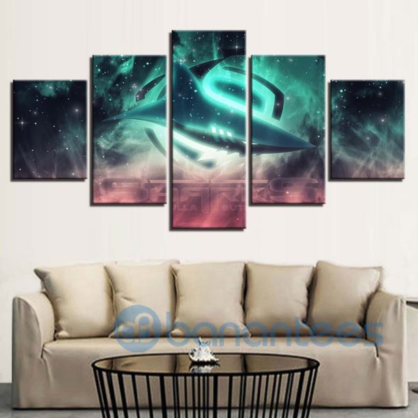 Cronulla Sutherland Sharks Wall Art For Living Room Product Photo