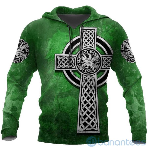 Cross St Patrick's Day All Over Printed 3D Hoodie Product Photo