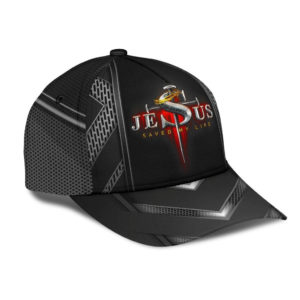 Custom Jesus Saved My Life All Over Printed 3D Cap Personalized Name Product Photo
