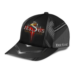 Custom Jesus Saved My Life All Over Printed 3D Cap Personalized Name Product Photo