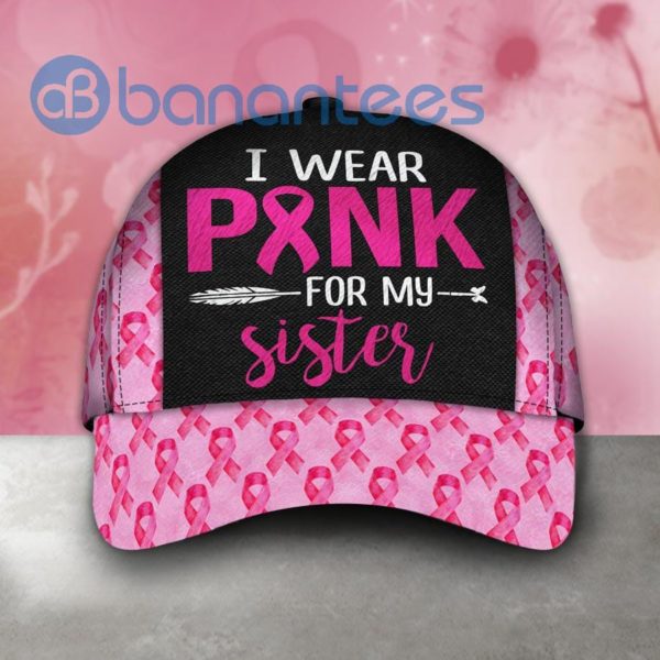 Customize Breast Cancer Awareness Pink All Over Printed 3D Cap Product Photo