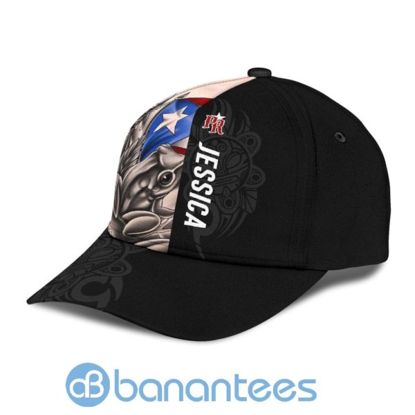 Customize Name Coqui Puerto Rico All Over Printed 3D Cap Product Photo