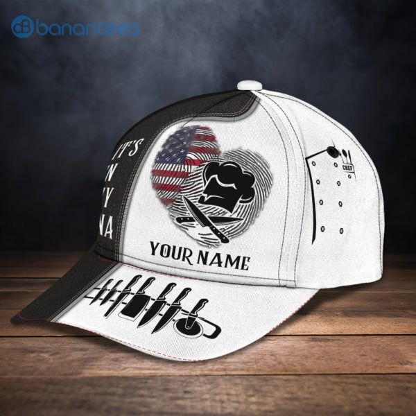 Customized Name Master Chef It's In My DNA All Over Printed 3D Cap Product Photo