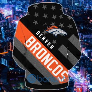 Denver Broncos All Over Printed 3D Hoodie Zip Hoodie Product Photo