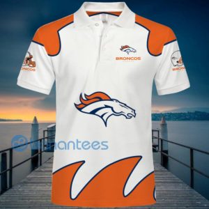 Denver Broncos Mens Polo Shirt For Men Product Photo